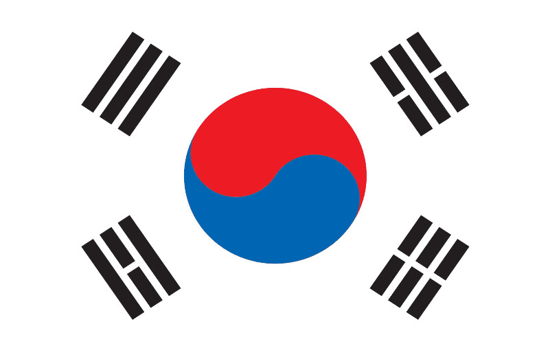 韓国国旗イラスト